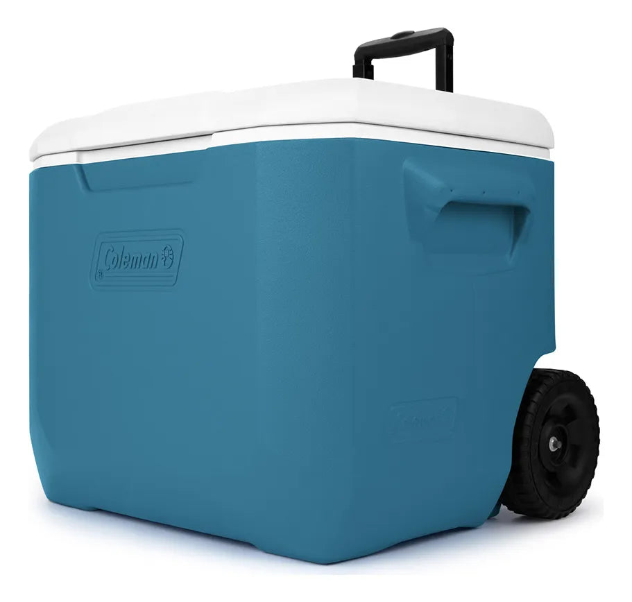 Cooler Con Ruedas Coleman Chiller Azul 56.7 L