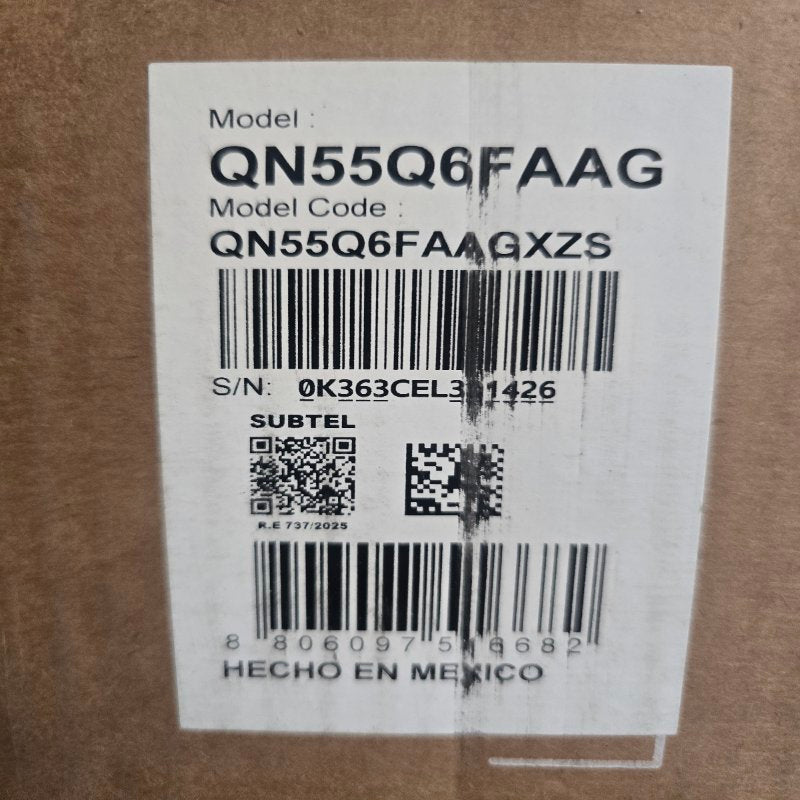 Smart TV QLED Samsung QN55Q6FAAG 55 pulgadas