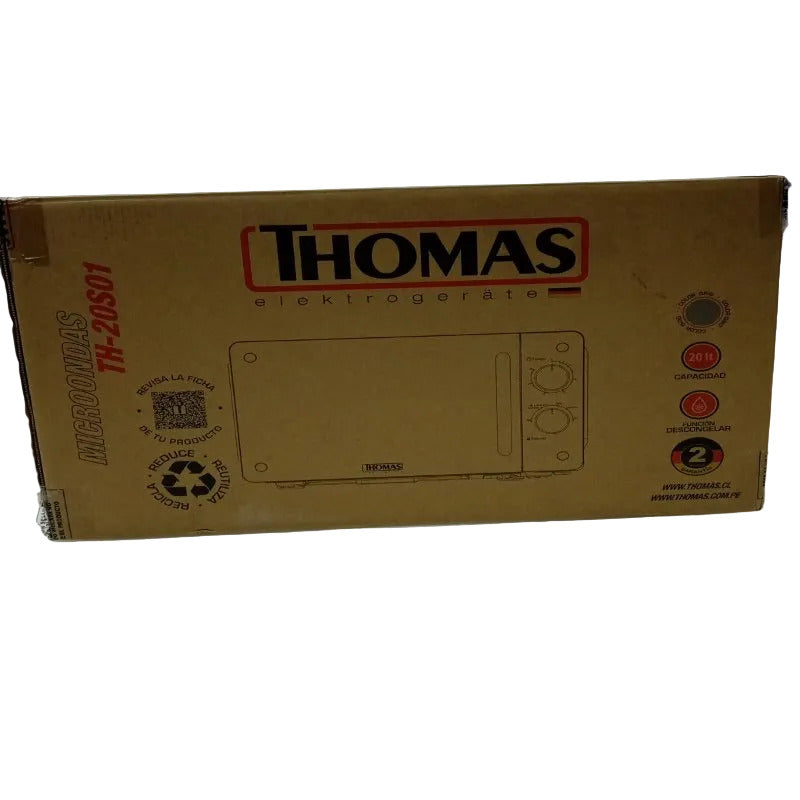 Microondas Thomas TH-20S01 Gris 20 Litros