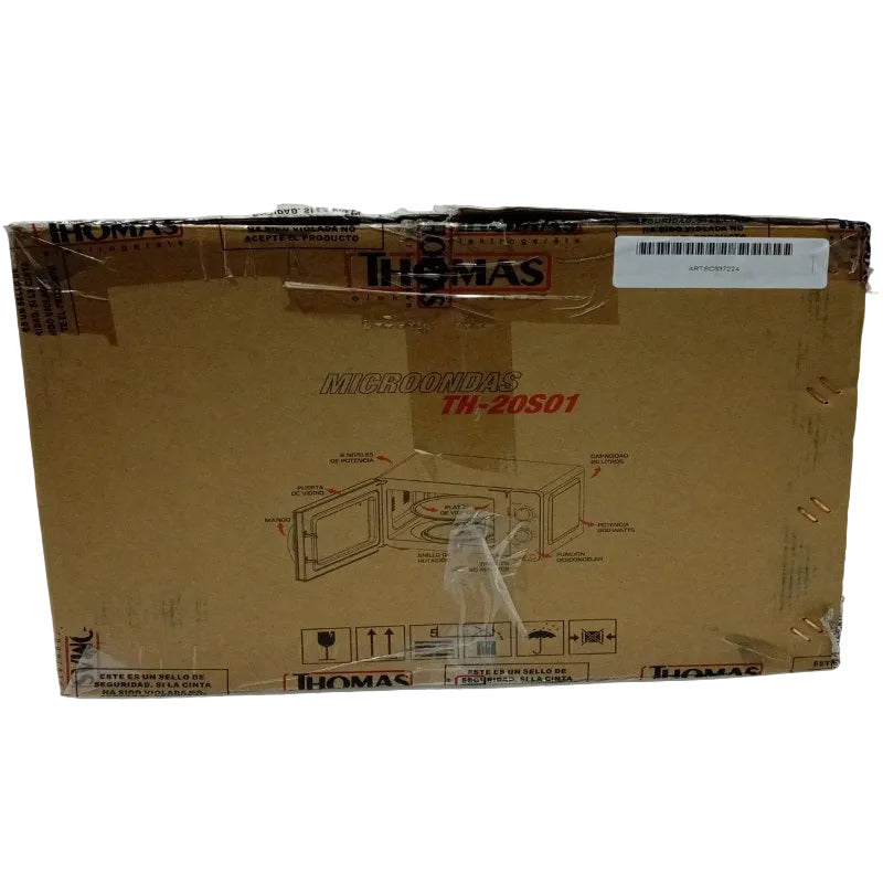Microondas Thomas TH-20S01 Gris 20 Litros