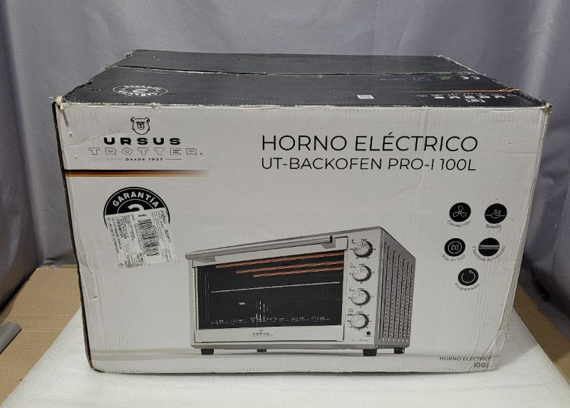 Horno Eléctrico Ursus Trotter UT-BACKOFEN PRO-I 100 Litros