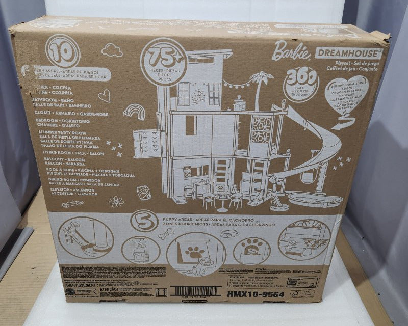 Casa de los Sueños Barbie Mattel HMX10-4B40-G2 75 Piezas