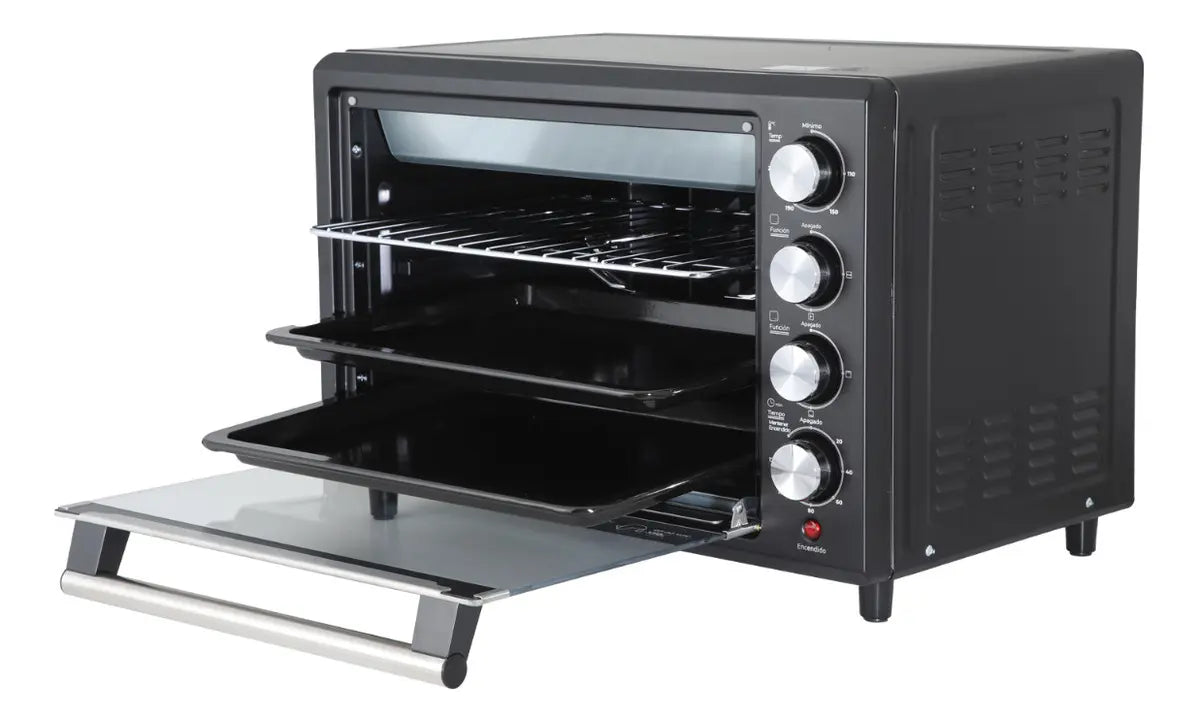 Horno Eléctrico Ursus Trotter UT-BACKOFEN- PRO- B Negro, 38 Litros