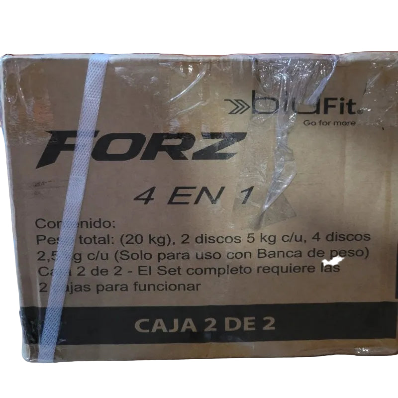 Banca de Peso BluFit FORZ Combo 4 en 1