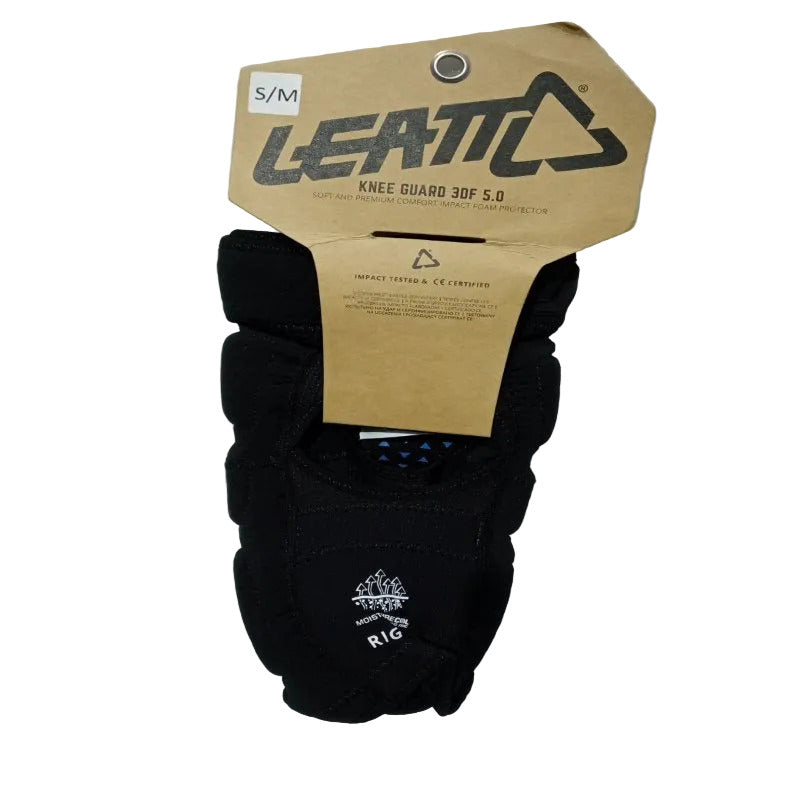 Rodilleras de Ciclismo CVB Leatt 3DF 5.0 Negro S/M