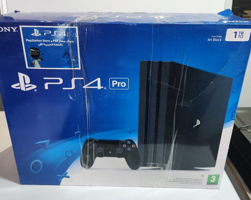 Consola PlayStation 4 PS4 Pro Reacondicionada Sony CUH-7016B Jet Black 1TB
