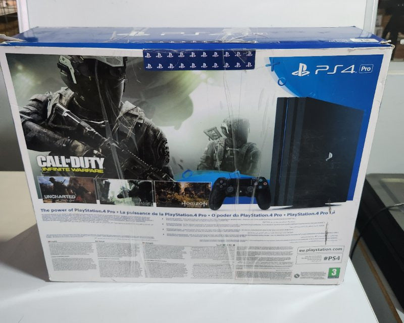 Consola PlayStation 4 PS4 Pro Reacondicionada Sony CUH-7016B Jet Black 1TB