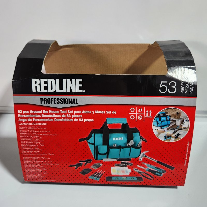 Set de Herramientas Manuales para Autos Redline 53 Piezas