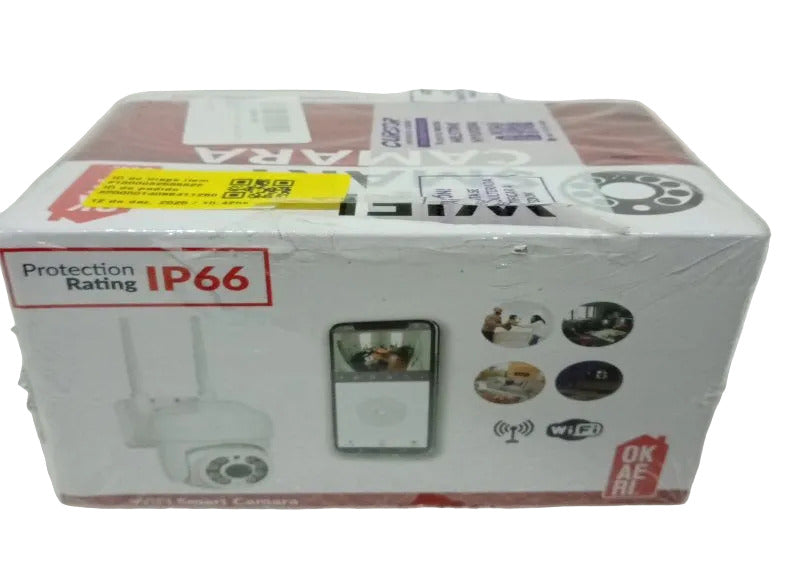 Cámara IP Inalámbrica Genérico Exterior IP66, Blanco