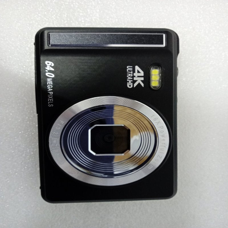 Cámara Digital 4K 64MP con Autoenfoque y Función Webcam, Negro