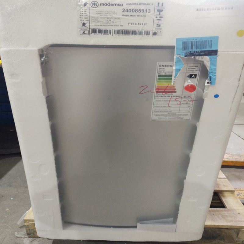 Lavadora Automática Mademsa 18 SZG 18 kilos