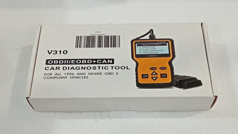 Escáner Automotriz V310 OBD2 con Lectura en Tiempo Real y Diagnóstico Fácil