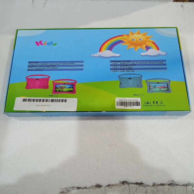 Tablet para Niños 7" Android Rosa (sin usb)