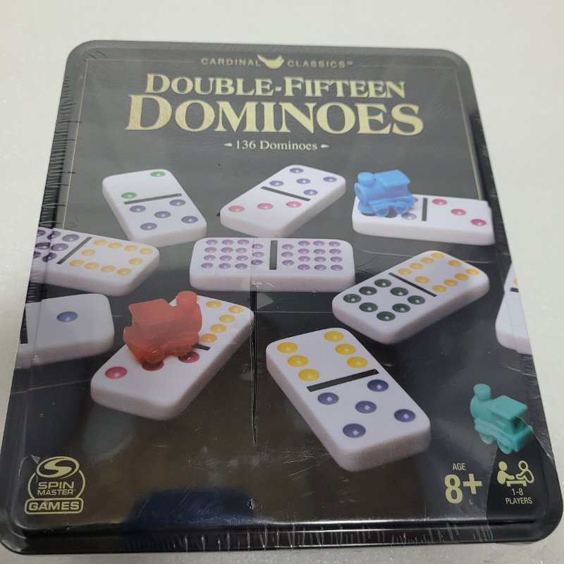 Juego de Mesa Spin Master Games Dominós Double-Fifteen