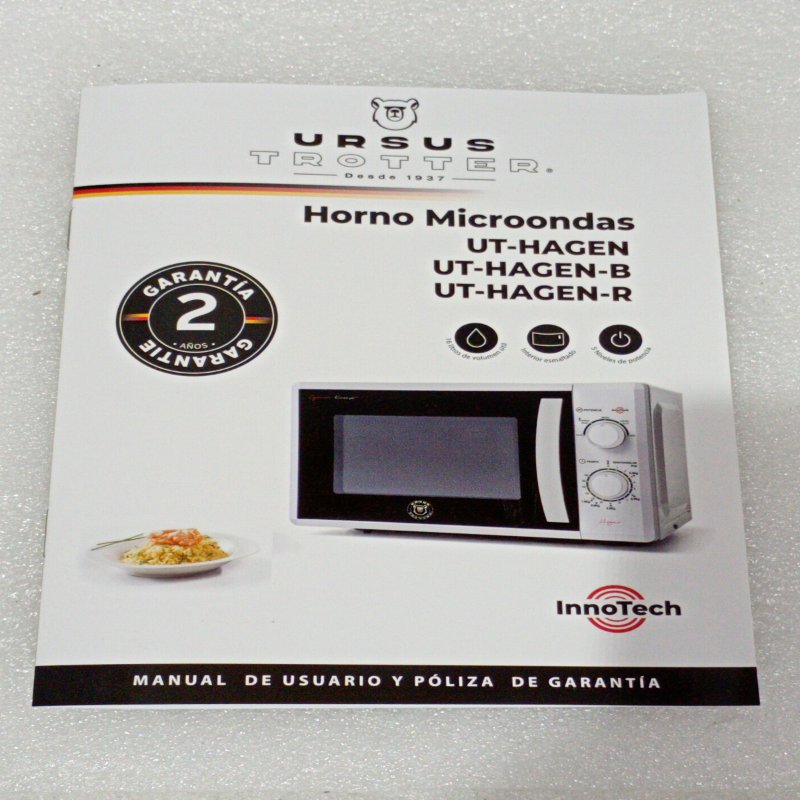 Microondas Ursus Trotter UT-HAGEN 16 Litros, Blanco