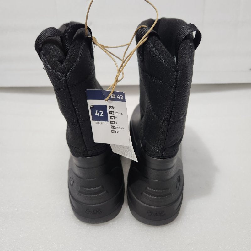 Botas de Senderismo Impermeables Decathlon SH100 – Negro, EU 42 / 26,5 cm, Hombre