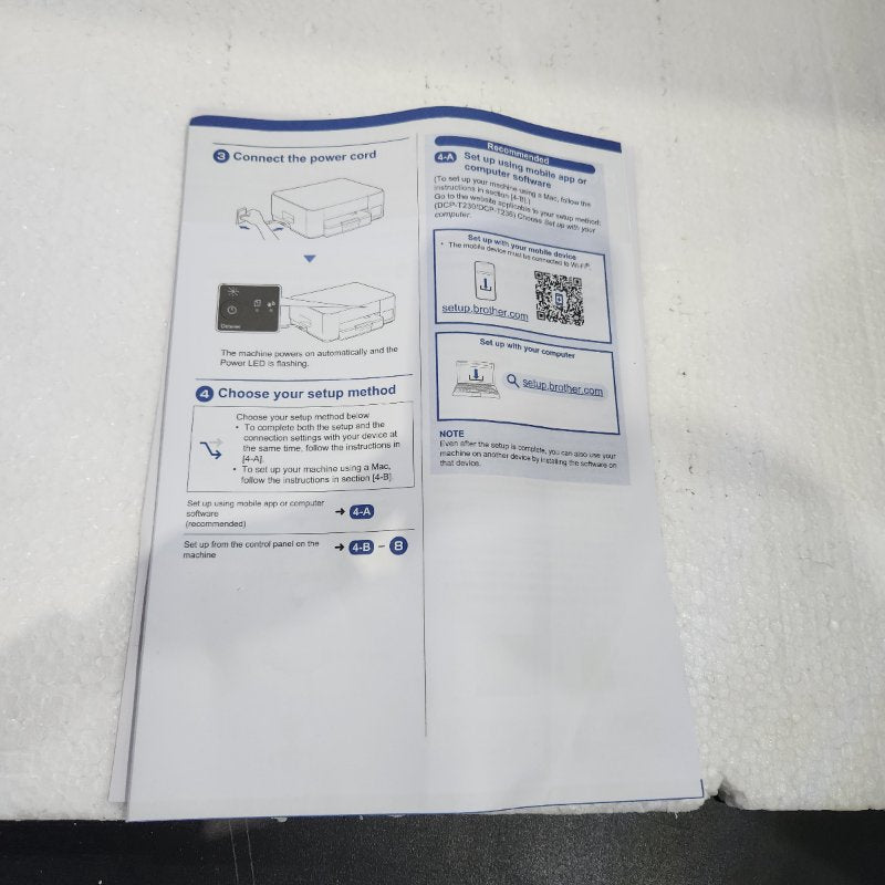 Impresora Multifuncional Brother DCP-T230 Negro