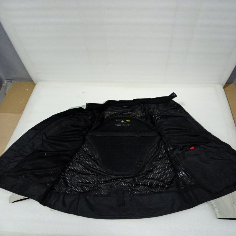 Chaqueta de Motocicleta SULAITE Beige XL Hombre Transpirable de Verano