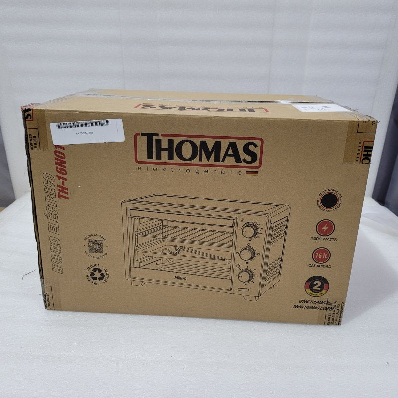 Horno Eléctrico Thomas TH-16N01 16 Litros Negro