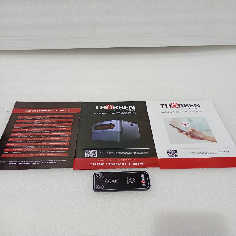 Calefactor Infrarrojo Thorben 3 en 1