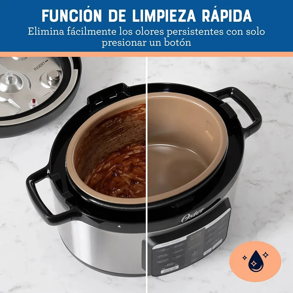 Multi Olla a Presión Eléctrica Oster CKSTPCECOV57-052 5.7 Litros