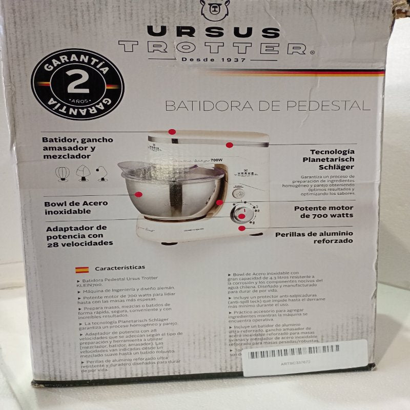 Batidora de Pedestal Ursus Trotter UT-KLEIN700