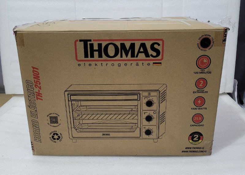 Horno Eléctrico Thomas TH-25N01 25 Litros 1500W