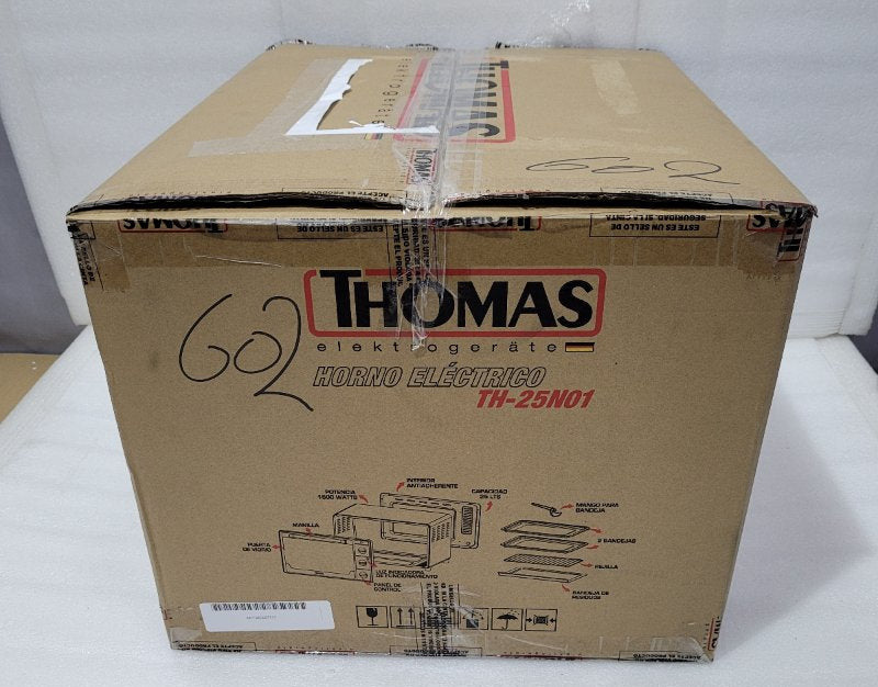 Horno Eléctrico Thomas TH-25N01 25 Litros 1500W