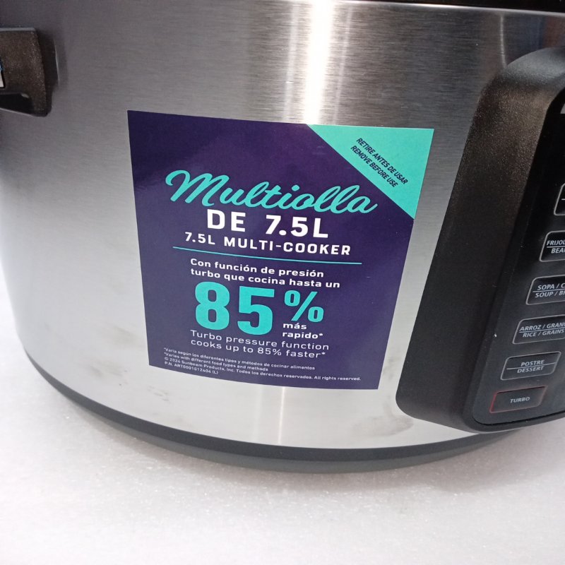 Multiolla Oster CKSTPCECT75DF Turbo Inox 7.5 Litros