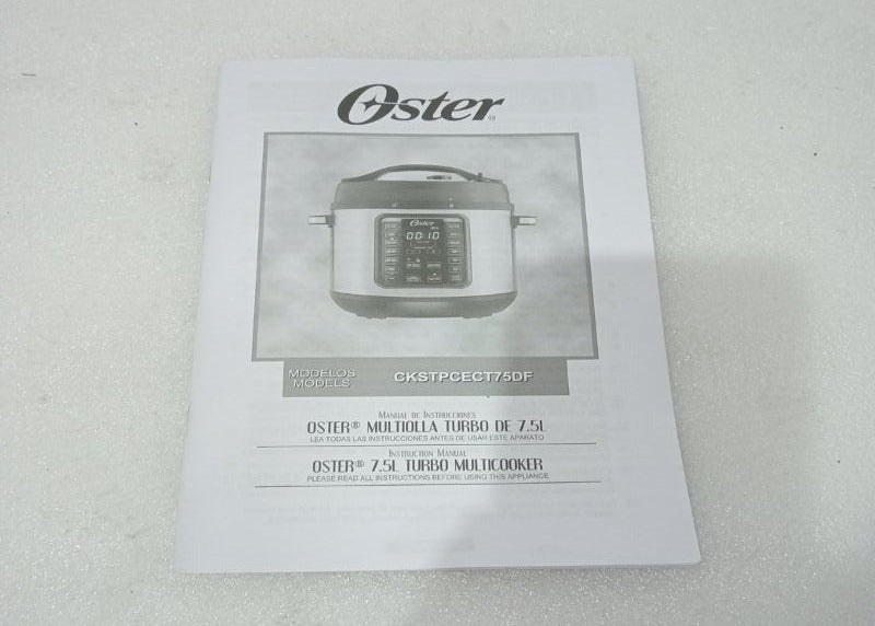 Multiolla Oster CKSTPCECT75DF Turbo Inox 7.5 Litros