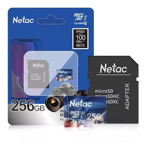 Micro Sd Netac 256 Gb