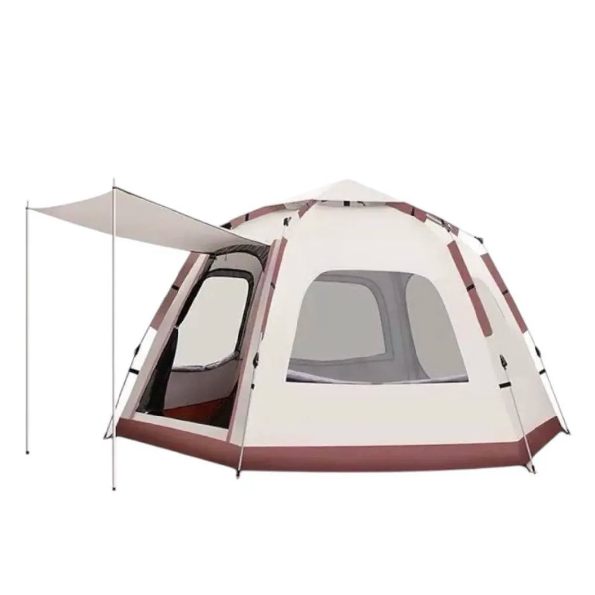 Carpa Automática Hexagonal 6 Personas 240x280x160 cm