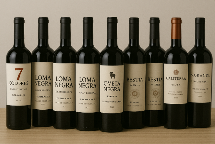 Pack Selección de Vinos (7 Botellas de 750ml)