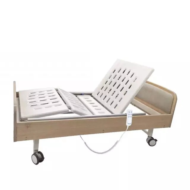 Cama Clínica Eléctrica First Care Home Pro 4 Posiciones, Blanco