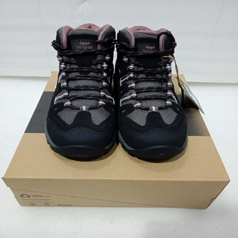 Botines Lippi Puelo CS HI – Negro/Uva, EUR 38 / 24,5 cm