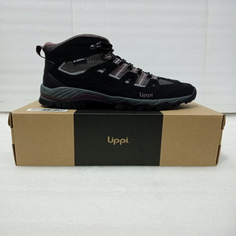Botines Lippi Puelo CS HI – Negro/Uva, EUR 38 / 24,5 cm