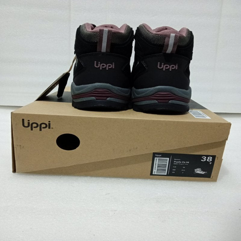 Botines Lippi Puelo CS HI – Negro/Uva, EUR 38 / 24,5 cm