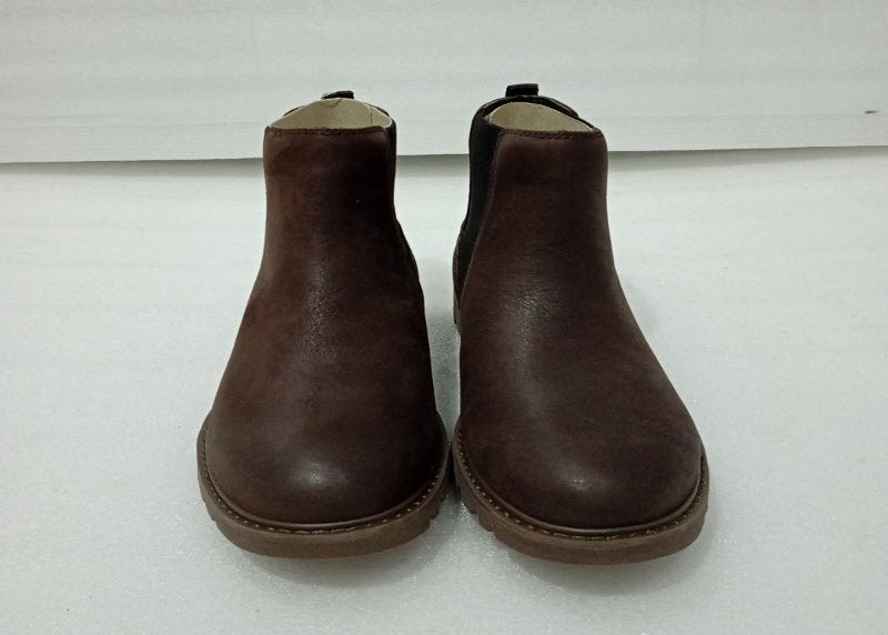 Botín Chelsea de Cuero para Mujer Cat Colorado W S P312182 Brown Talla 38.5