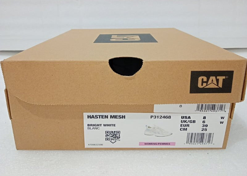 Zapatilla Mujer CAT Hasten Mesh Blanco 39 EUR