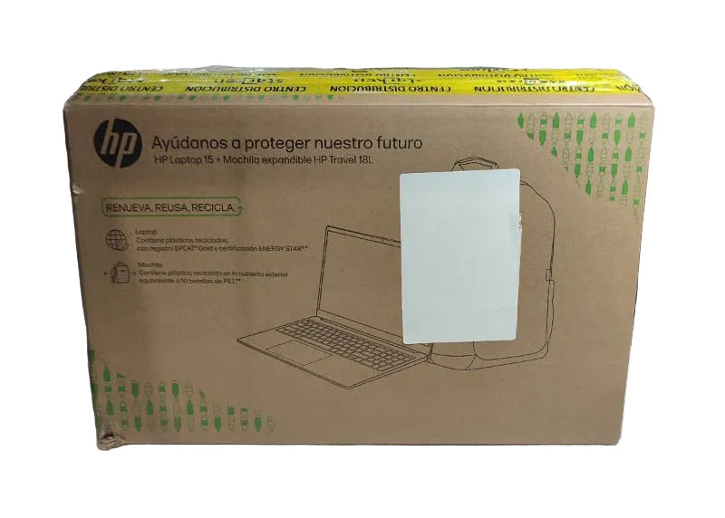Notebook HP 15-FD0010LA Silver Intel Core i3 512GB 8GB (Reacondicionado)
