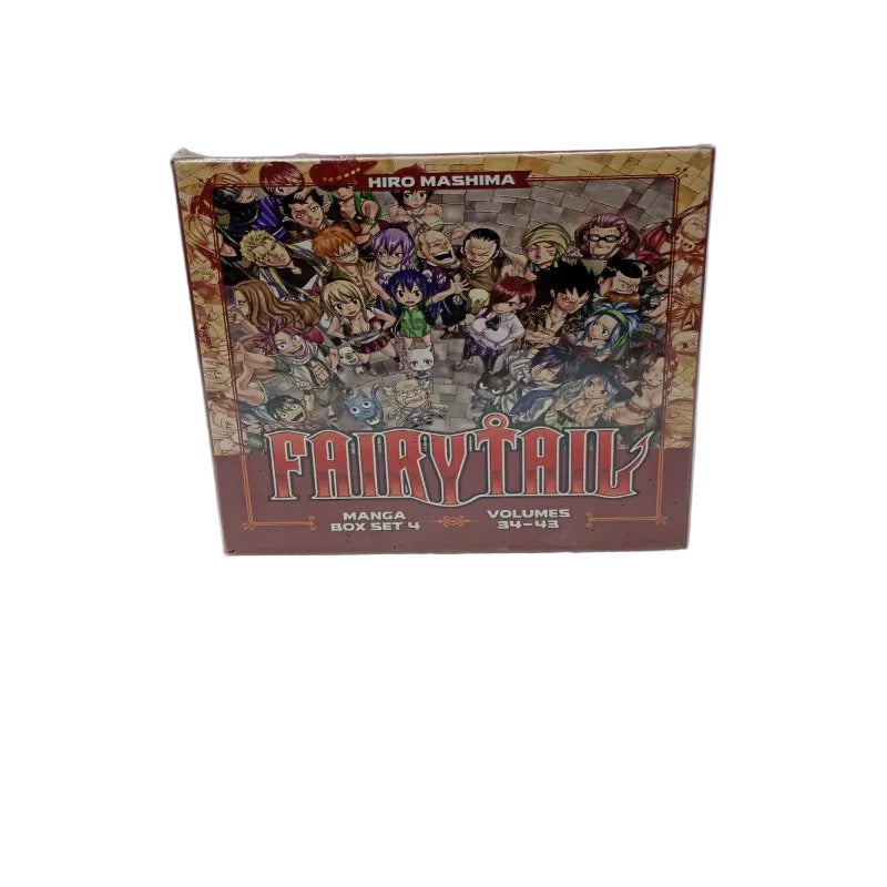 Box Set Manga Fairy Tail 4 de Hiro Mashima, (34-43)