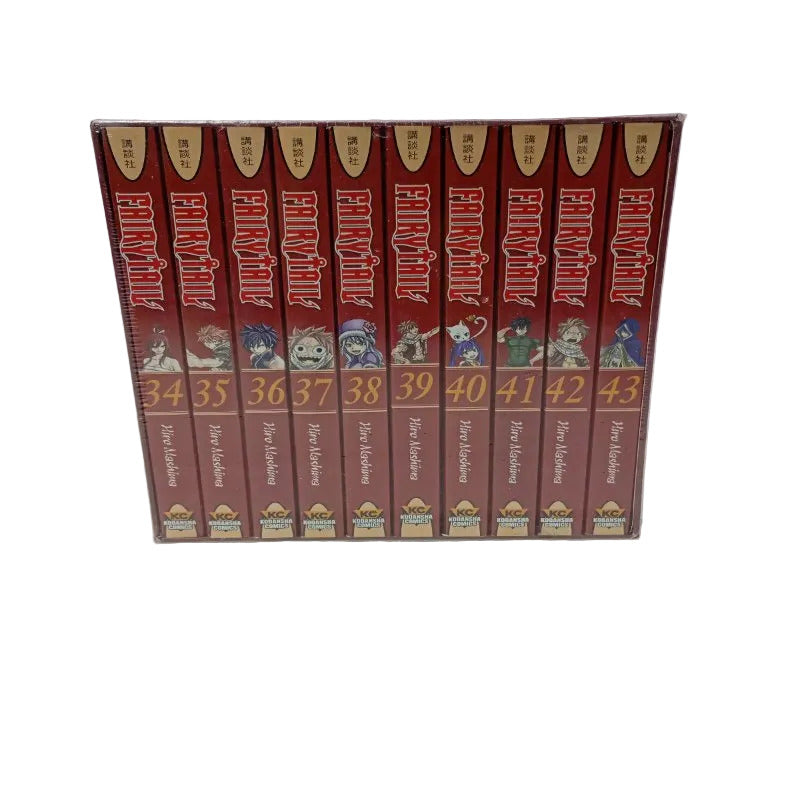 Box Set Manga Fairy Tail 4 de Hiro Mashima, (34-43)