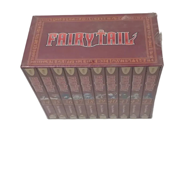 Box Set Manga Fairy Tail 4 de Hiro Mashima, (34-43)