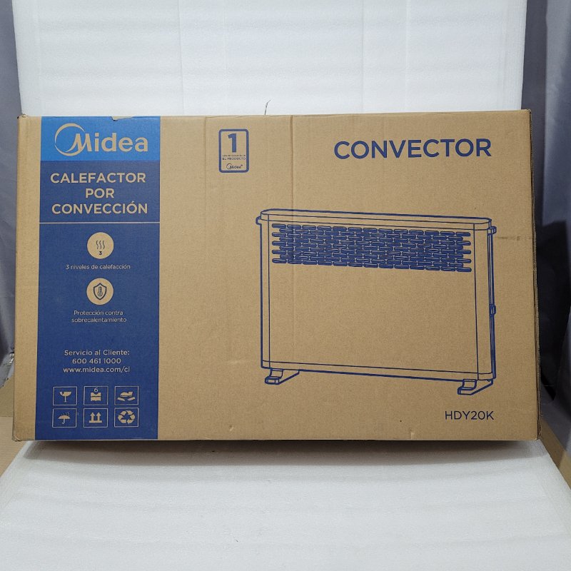 Calefactor por Convección Midea HDY20K 2000W Blanco