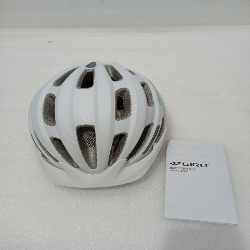 Casco de Bicicleta Vasona Giro para Mujer Talla Universal 50-57 cm, Blanco