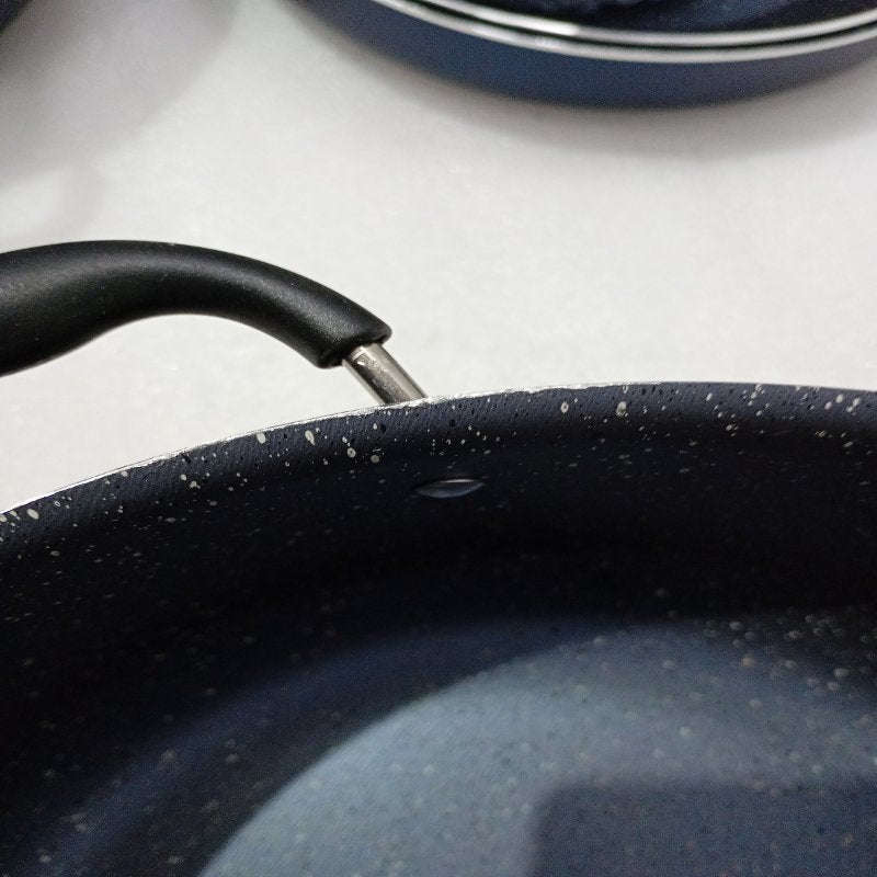 Set de Batería de Cocina Tramontina 9 Piezas, Antiadherente, azul oscuro