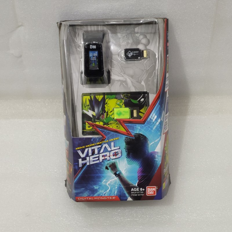 Reloj Rastreador de Actividad Física Bandai Namco Digimon Vital Hero, Negro