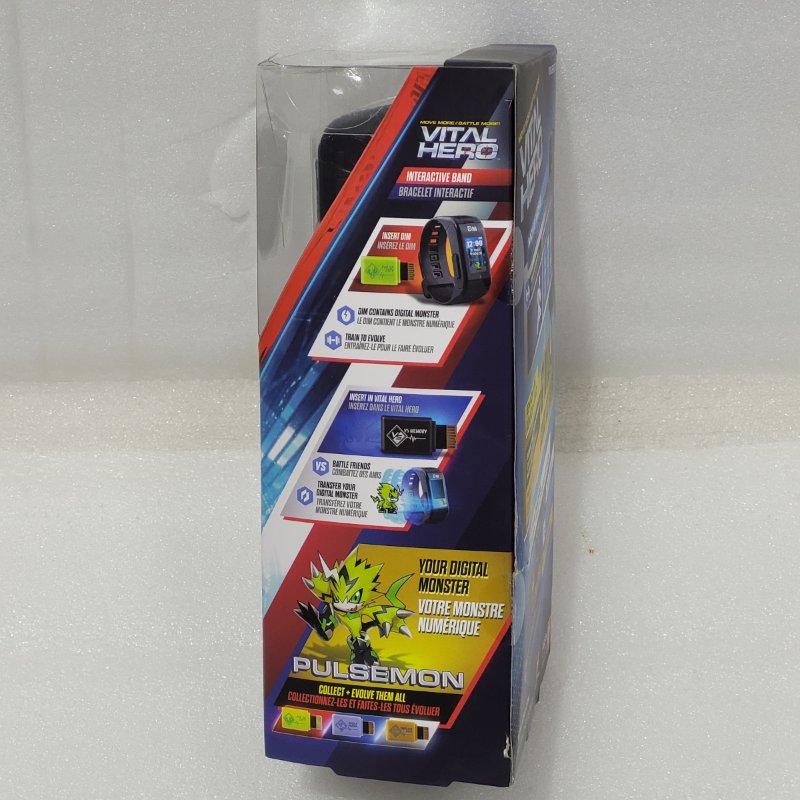 Reloj Rastreador de Actividad Física Bandai Namco Digimon Vital Hero, Negro