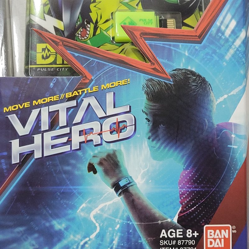 Reloj Rastreador de Actividad Física Bandai Namco Digimon Vital Hero, Negro