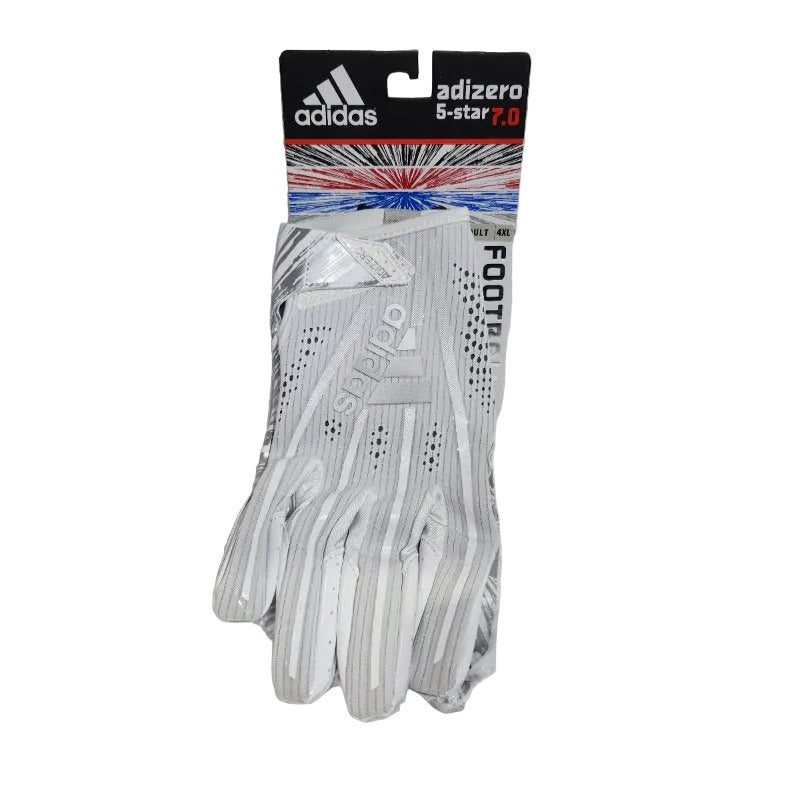 Guantes adidas Adizero 5-Star 7.0 – Blanco, Talla 4XL